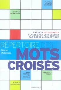 Répertoire des mots croisés