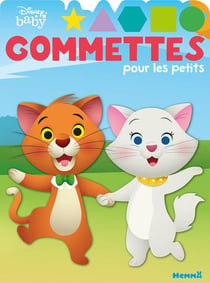 Gommettes pour les petits - disney baby - les aristochats
