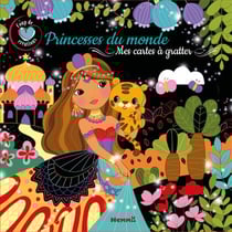 Coup de coeur creations - princesses du monde - mes cartes a gratter