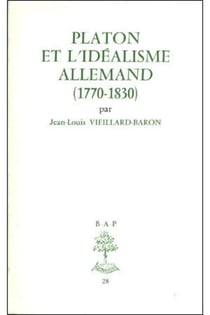 BAP n°28 - Platon et l'idéalisme allemand