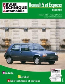 Renault 5 et express - moteurs essence atmospherique de 0.91 a 1.41