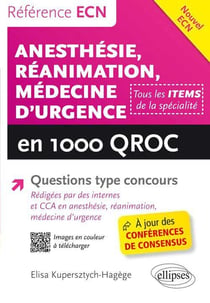 Anesthesie - reanimation - medecine durgence en 1000 qroc