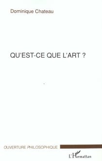 QU'EST-CE QUE L'ART ?