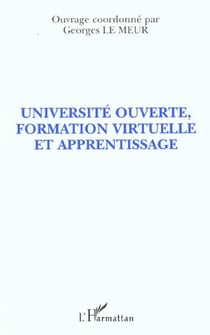 Universite ouverte, formation virtuelle et apprentissage