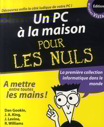 Pc a la maison pour les nuls edition windows vista