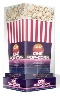 Coffret Quiz Ciné pop-corn