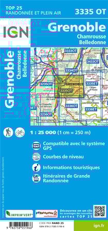 3335OT : Grenoble, Chamrousse-Belledonne