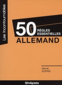 50 règles essentielles en Allemand