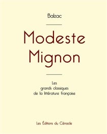 Modeste mignon de Balzac (édition grand format)