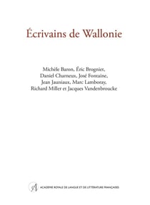 Écrivains de Wallonie
