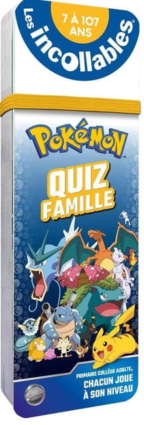 Les incollables : Pokémon - quiz famille