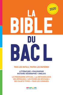 La bible du bac L - tous les outils, toutes les matières (édition 2020)