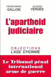 L'apartheid judiciaire