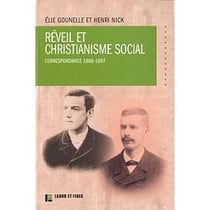 Réveil et christianisme social - correspondance, 1886-1897