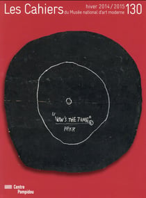 Les cahiers du musée national d'art moderne n.130 : now's the time