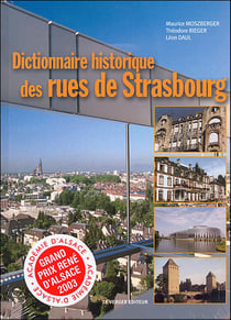 Dictionnaire historique des rues de strasbourg