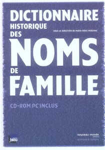 Dictionnaire historique des noms de famille