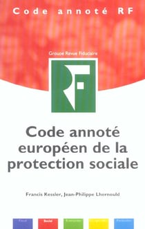 Code annote europeen de la protection sociale