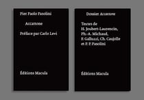 Accattone de Pier Paolo Pasolini - scénario et dossier, 2 volumes