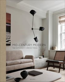 Mid-century modern high-end furniture in collectors' interiors