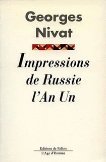 Impressions de russie - l'an i