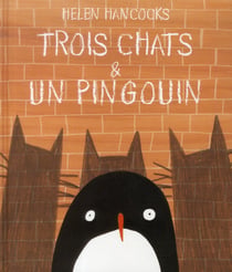 Trois chats et un pingouin