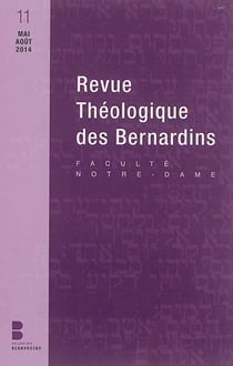 Revue théologique des Bernardins n.11
