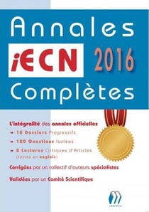 Annales iecn 2016 complètes