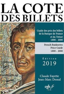 LA COTE DES BILLETS FRANCAIS 19è ET 20è SIECLES