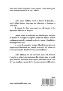 L'affaire dutroux, affaire d'etat
