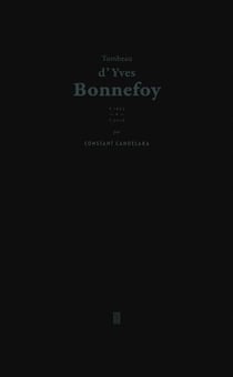 Tombeau d'Yves Bonnefoy