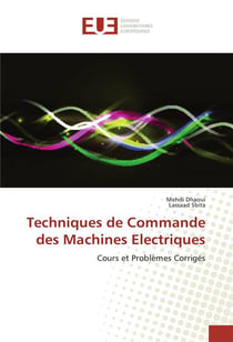 Techniques de commande des machines electriques