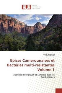 Epices camerounaises et bacteries multi-resistantes volume 1 - activites biologiques et synergie ave