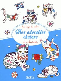 Mes adorables chatons à colorier