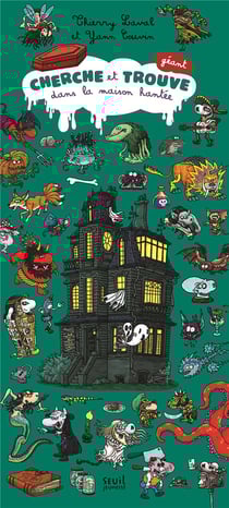 Cherche et trouve géant : dans la maison hantée