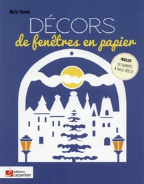 Décors de fenêtre en papier