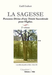 La sagesse 2e volume personne divine d'une trinite sacerdotale pour l'eglise
