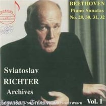 Sviatoslav Richter /vol.1 : Beethoven : piano sonatas n° 28,30,31,32