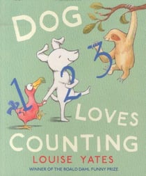 Dog loves counting