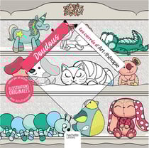 Art-thérapie - les petits carrés : doudous