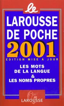 Larousse de poche (edition 2001)