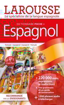 Dictionnaire Larousse poche + - français-espagnol / espagnol-français