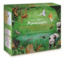 Mon coffret Montessori : Montessori : les animaux du monde et leurs milieux