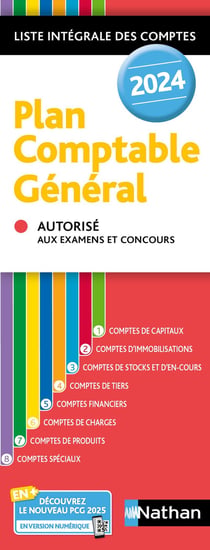 Plan comptable général (édition 2024/2025)