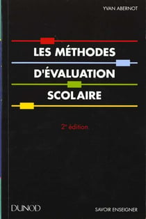 Les methodes d'evaluation scolaire