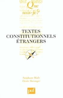 Textes constitutionnels étrangers