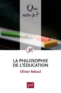 La philosophie de l'éducation (11e édition)