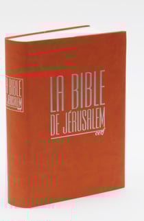 La bible de Jérusalem compacte intégrale fauve
