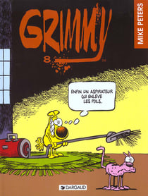 Grimmy Tome 8 : enfin un aspirateur qui enlève les poils.
