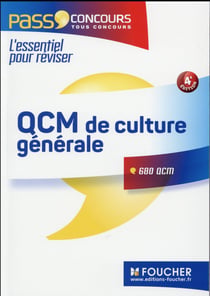 PASS'FOUCHER Tome 3 : QCM de culture générale - tous concours - entraînement et révision
